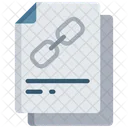 Linked Document Hyperlink Note Icon