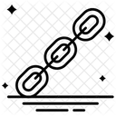 Chain Linked Metal Chain Icon