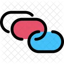 Linked Chain Communication Icon
