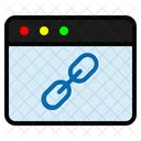 Linked Page Link Web Address Icon