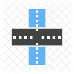 Linked road Icon