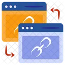 Linked Website Online Linkage Hyperlink Icon