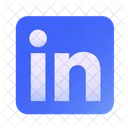 Linkedin Redes Sociais Logotipo Ícone