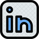 Linkedin Social Network Logo Icon