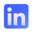 Linkedin Redes Sociais Logotipo Icon