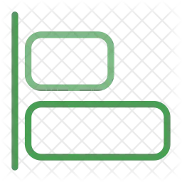 Linkes Format  Symbol