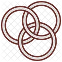 Linking rings  Icon