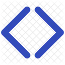 Pfeile nach links und rechts  Symbol