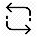 Links Rechts Synchron Symbol