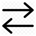 Pfeile Links Und Rechts Links Und Rechts Ubertragen Symbol