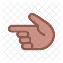 Linke Hand  Symbol