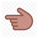 Linke Hand  Symbol