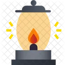 Linterna Lampara Fuego Icon