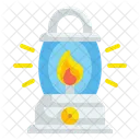 Linterna Llama Fuego Icon