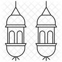 Linternas Linterna Decoracion Icono