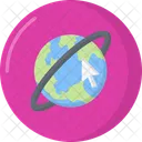 Internet Reseau En Ligne Icon