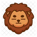 Lion Emoji Emoticon 아이콘