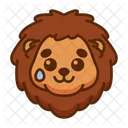 Lion Emoji Emoticon Icon