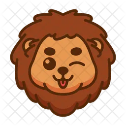 Lion Emoji Icon