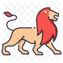 Cartoon Lion Icon