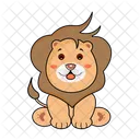 Lion Icon Lion Face Cute Lion Icon