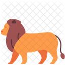 Lion Zoo Animal Icon