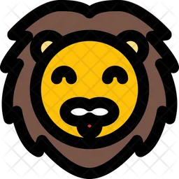 Lion Emoji Icon