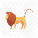 Lion Wild Animal Carnivore Icon