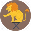 Lion Cirque Show Icon