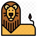 Lion Animal Safari Icon