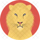 Lion Social Cats Icon