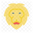 Lion Face Animal Icon