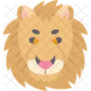 Lion Head Predator Icon