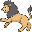 Lion Predator Carnivore Icon