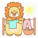 Lion Africa Big Cat Icon