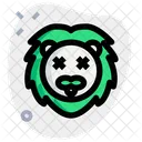 Lion Death Icon