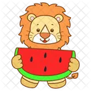 Lion Africa Big Cat Icon