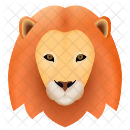Lion Emoji  Icon