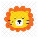 Lion Face  Icon