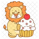 Lion Africa Big Cat Icon