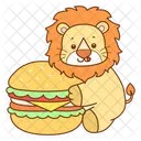 Lion Africa Big Cat Icon