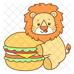 Lion Foody  Icon