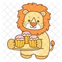 Lion Africa Big Cat Icon