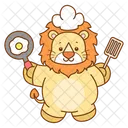 Lion Africa Big Cat Icon