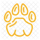 Lion Hoof Print  Icon