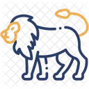 Lion Animal Wildlife Icon