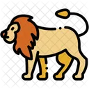 Lion Animal Wildlife Icon