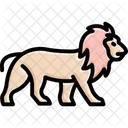 Lion Wildlife Cat Icon