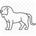 Lion Animal Wildlife Icon