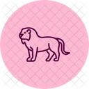 Lion Animal Wildlife Icon